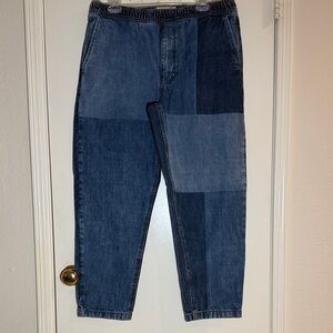 Sun + Stone Men’s Patchwork Jeans 100% Cotton.